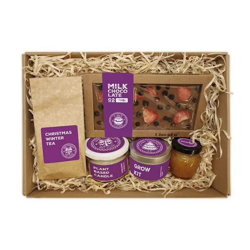 Christmas Deluxe 3 Geschenkset – Premium Weihnachts-Genussbox