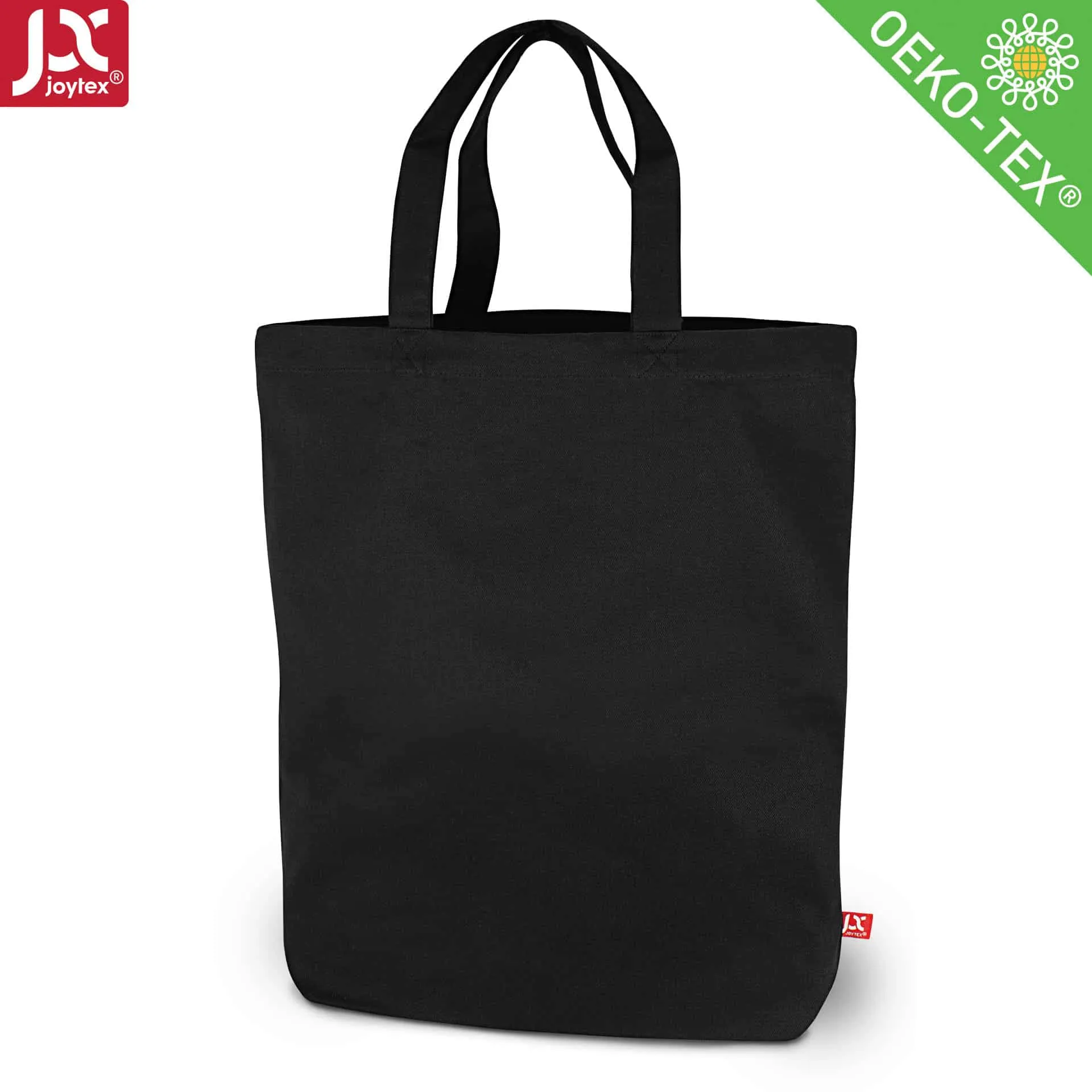 SYDNEY – Canvas-Tasche mit Bodenfalte und kurzen Henkeln (38 x 42 cm)