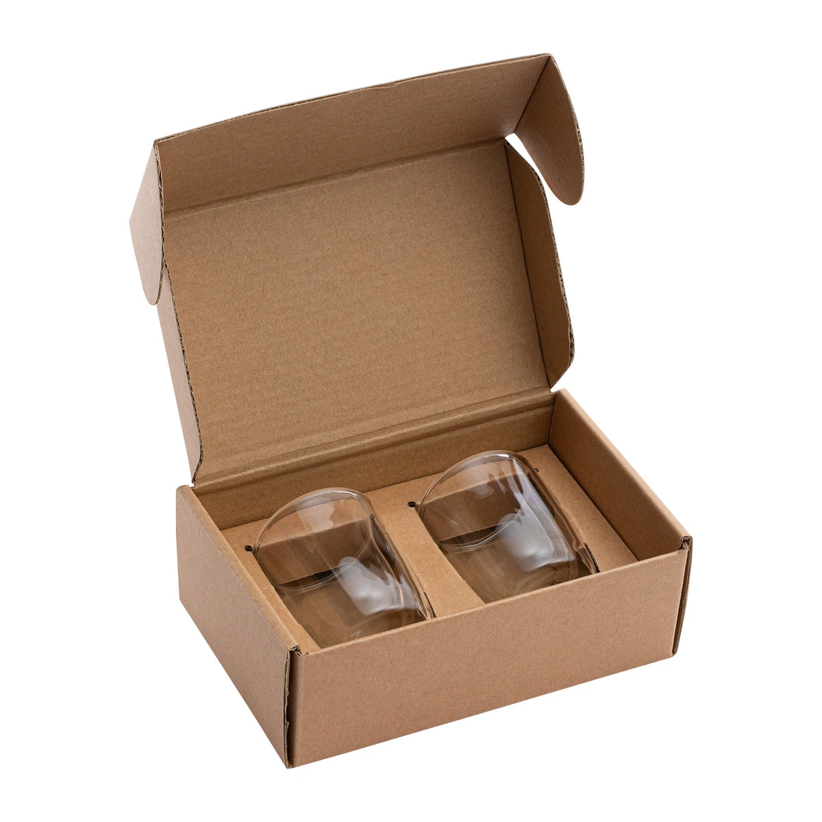 Thermo Espressobecher RETUMBLER-DUOSHOT GLASS transparent
