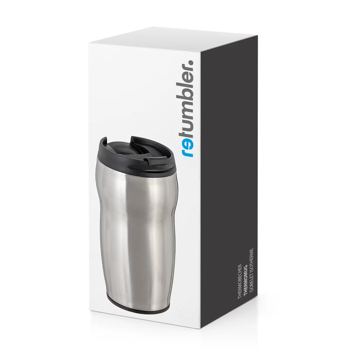 Thermobecher RETUMBLER-BALROOD silber