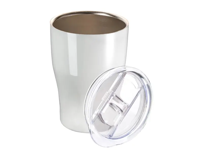 Thermobecher RETUMBLER-KAPUNDA weiß Lasergravur