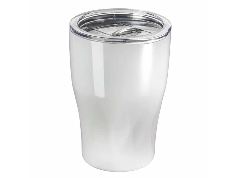 Thermobecher RETUMBLER-KAPUNDA weiß Lasergravur