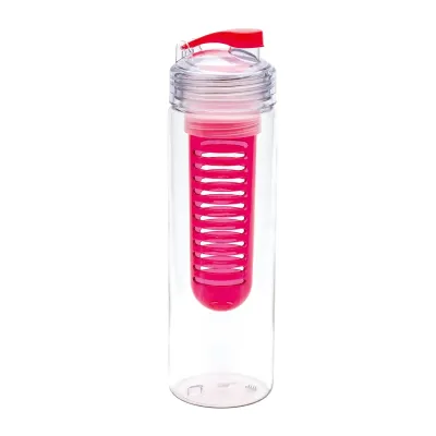 Trinkflasche mit Fruchtbehälter RETUMBLER-JOLIETTA rot