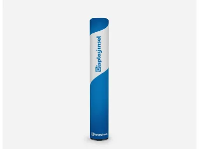 Werbesäule Air Ø 45 cm – Aufblasbare Werbesäule bis 2,80 m Höhe
