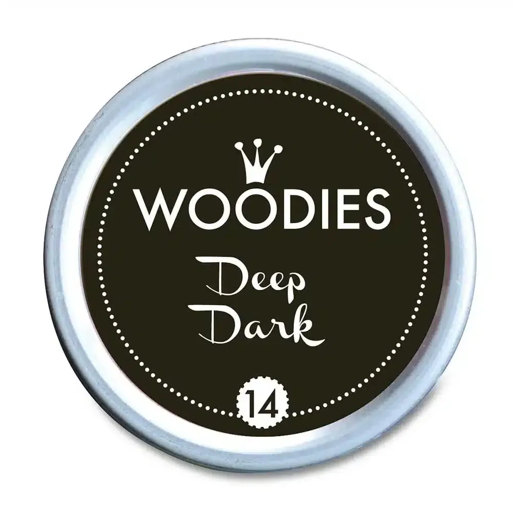 Woodies Stempelkissen – Handliches Stempelkissen für Holzstempel