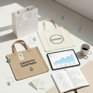 Perfektes Logo für Taschen