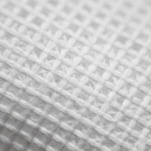 Nahaufnahme der Non-Woven PP-Materialstruktur