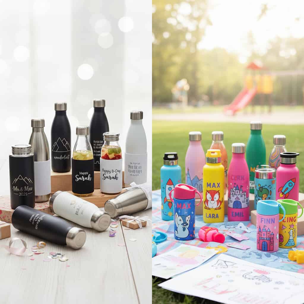 20 Kreative Geschenkideen: Personalisierte Trinkflaschen für Jeden Anlass