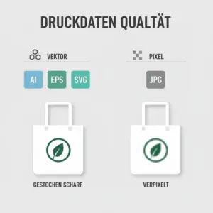 Papier- vs Baumwolltasche mit Logo – Materialvergleich für Markenauftritt