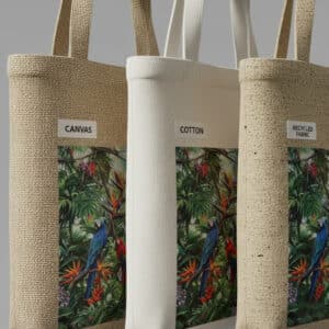Canvas- und Baumwolltaschen mit Fotodruck