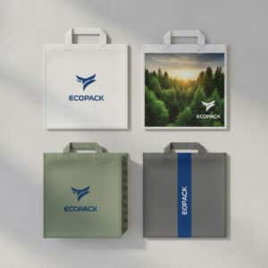 Non-Woven Tragetasche mit Druckoptionen