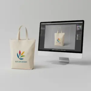 Entwurf einer individuellen Öko-Tragetasche