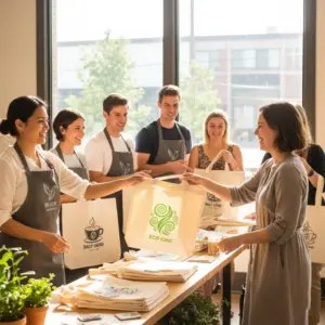 Individuell bedruckte Taschen in kleinen Mengen für Events, Boutiquen und Startups