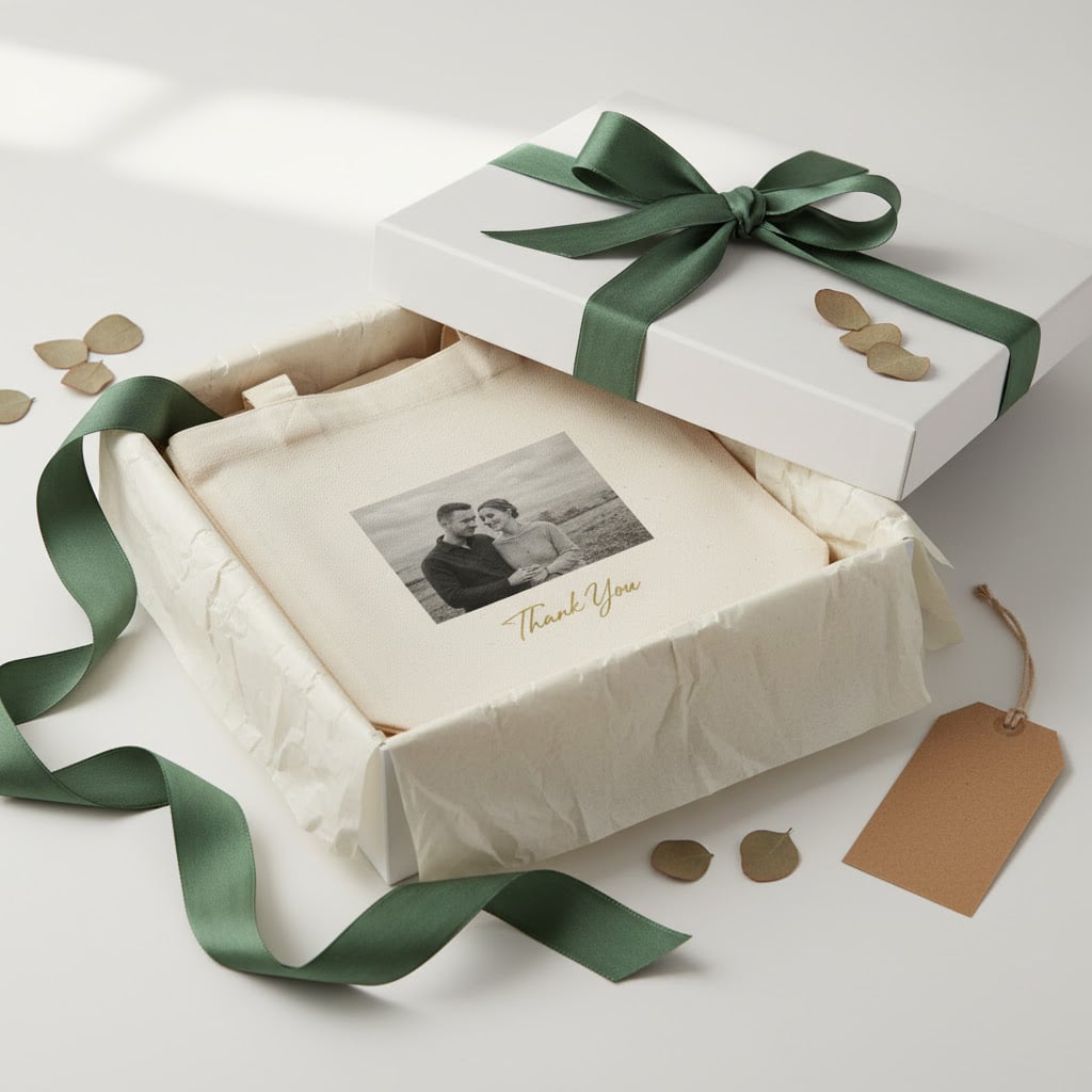 Fototasche in Geschenkbox