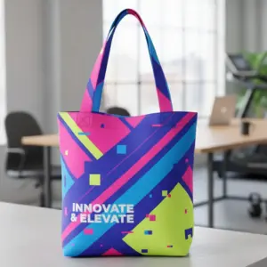 Farbige Poly-Baumwolltasche