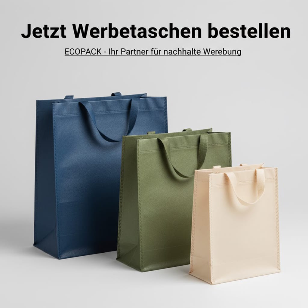 Verschiedene Non-Woven Taschen