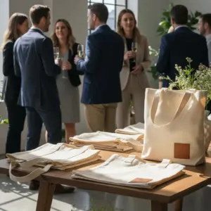 Marken-Event mit Premium Canvas Taschen