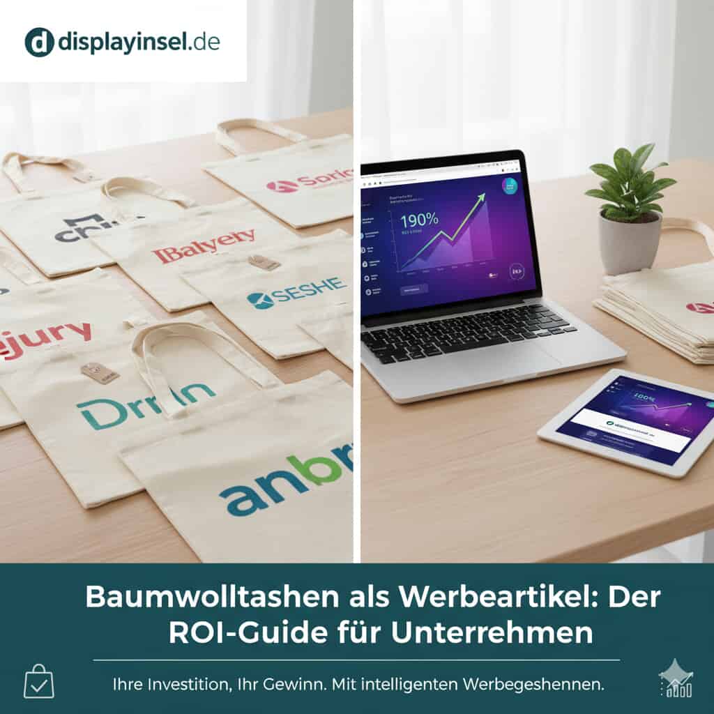 Baumwolltaschen als Werbeartikel: Der ROI-Guide für Unternehmen