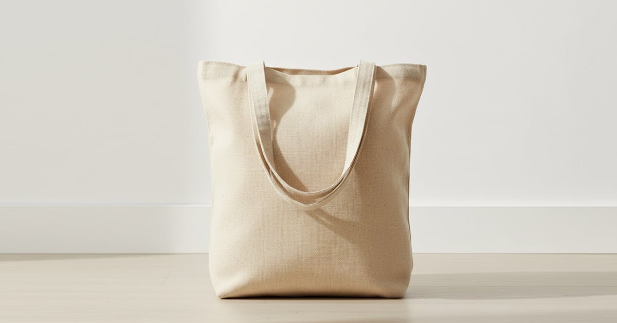 Baumwolltaschen lange Henkel