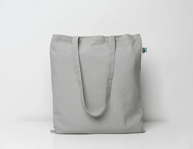 Fairtrade Cotton Bag Long Handles