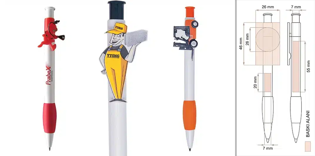 Galaxy Parker Kugelschreiber – 2-in-1, langlebig, umweltfreundlich