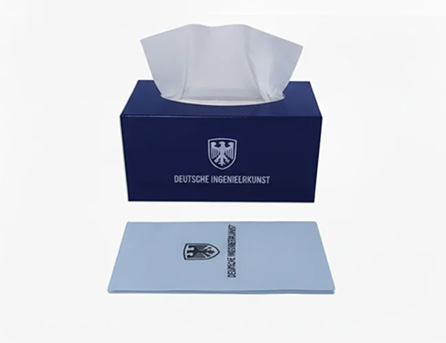 AutoComfort Premium Auto-Taschentuchbox – Extra Große Tücher