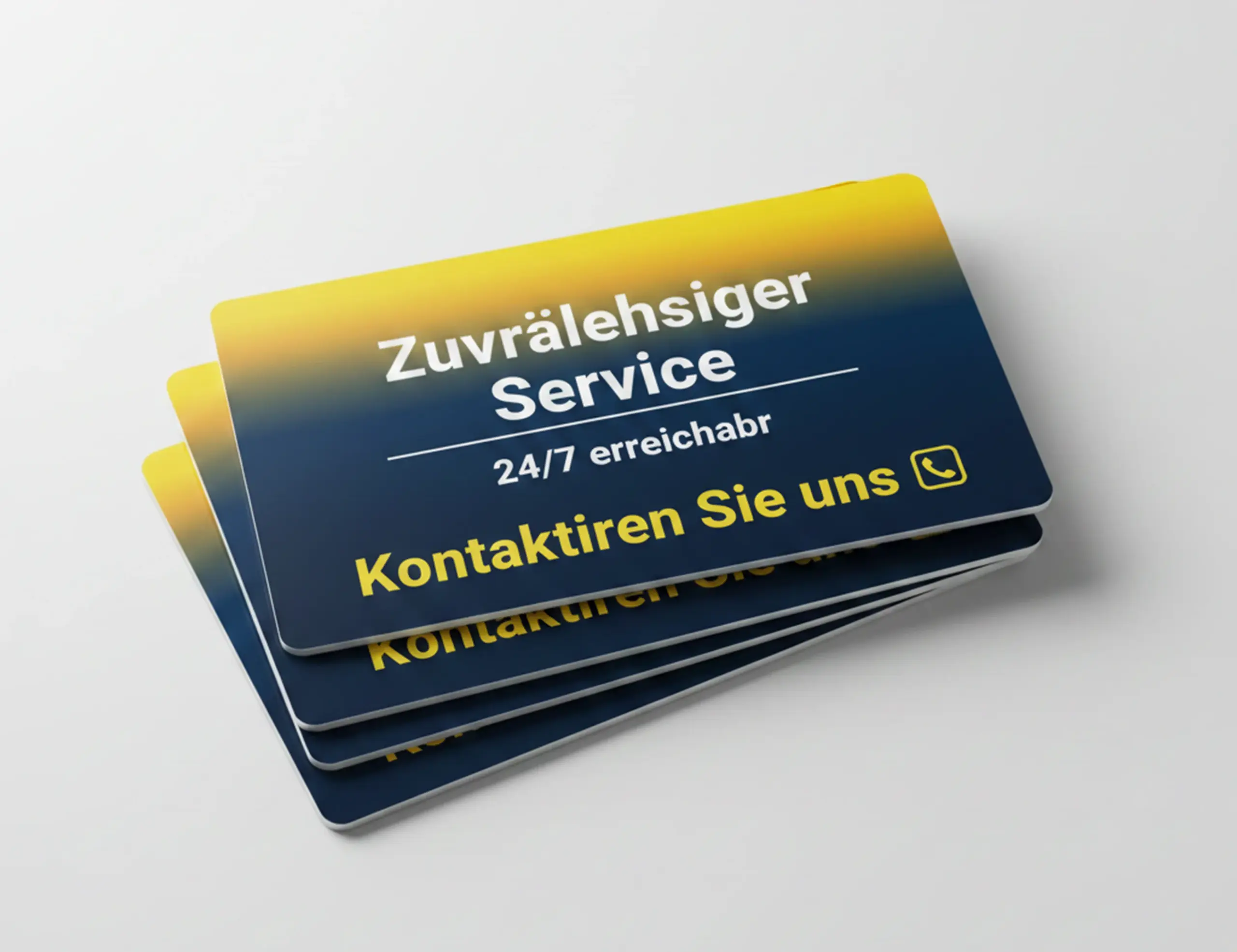 Custom Shapes Magnetische Visitenkarten – Individuell, Auffällig & Langlebig 0.8mm Dicke - Ansicht 2