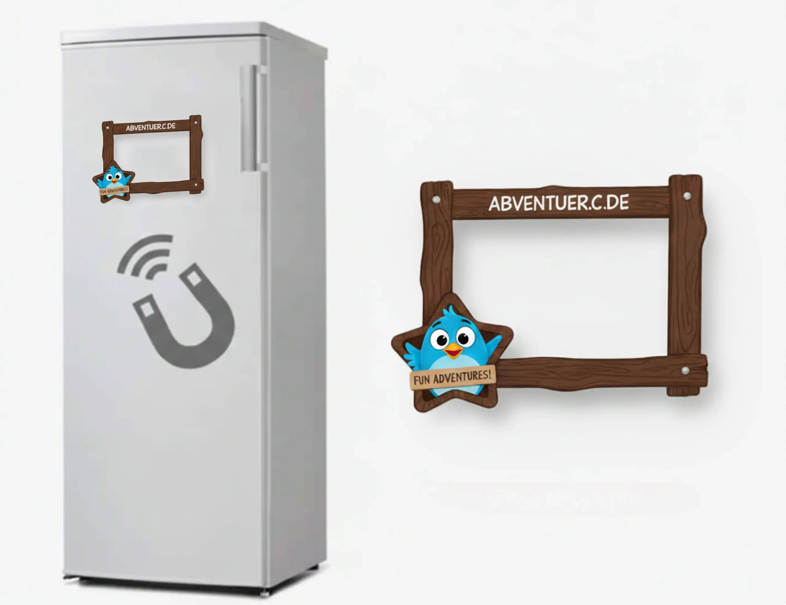 Magnetische Fotomagnete in Sonderform