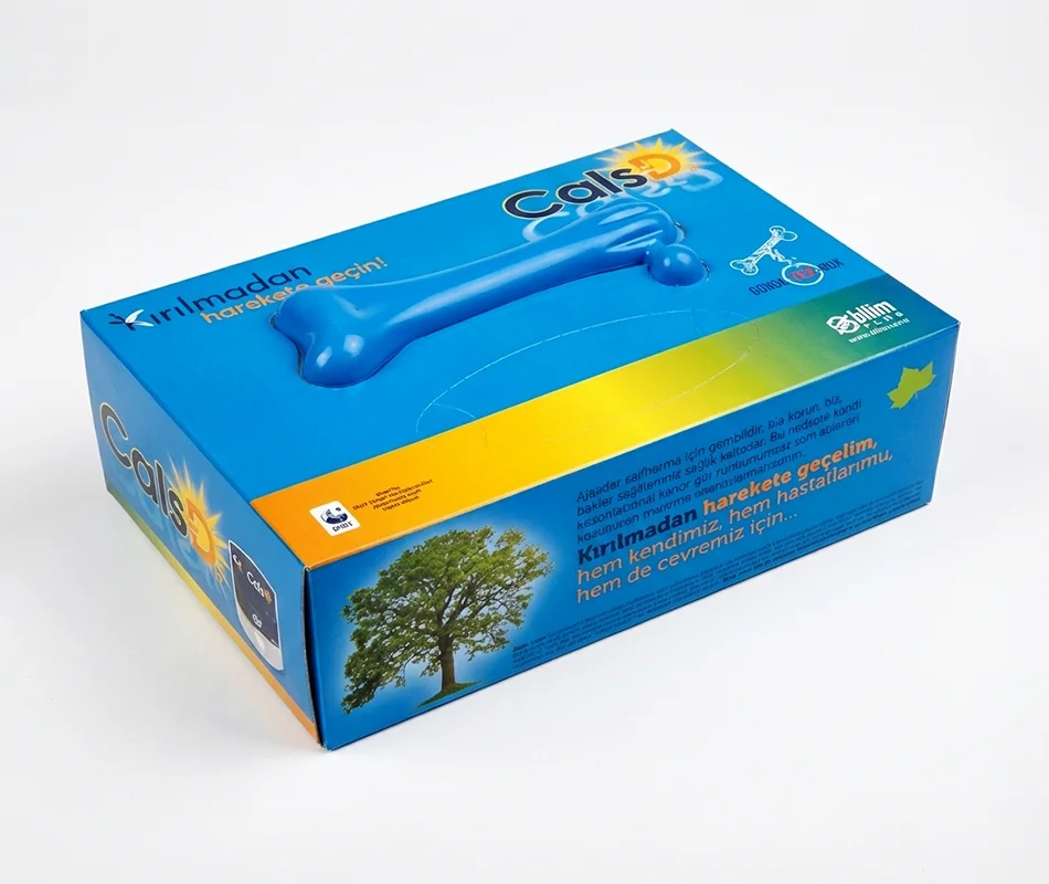 MediShape 3D Knochen-Taschentuchbox – Kreatives Anatomie-Design