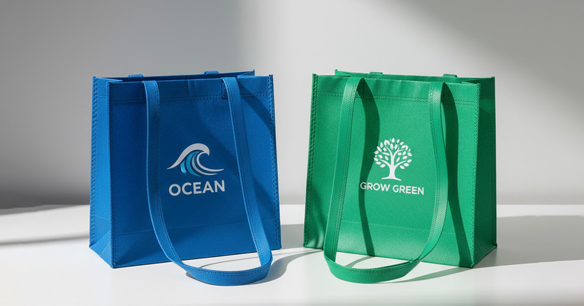 Non-Woven Taschen lange Henkel