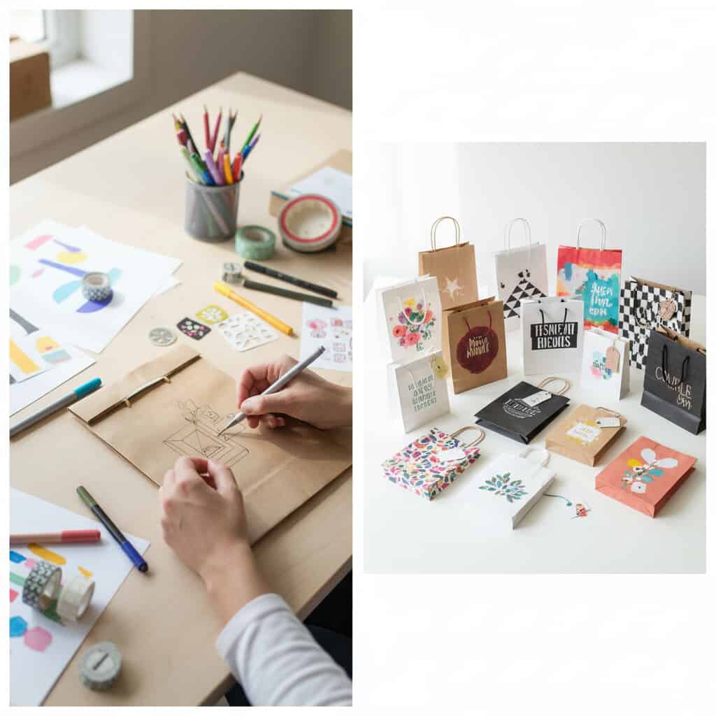 Papiertaschen Gestalten: 15 Design-Ideen | Guide