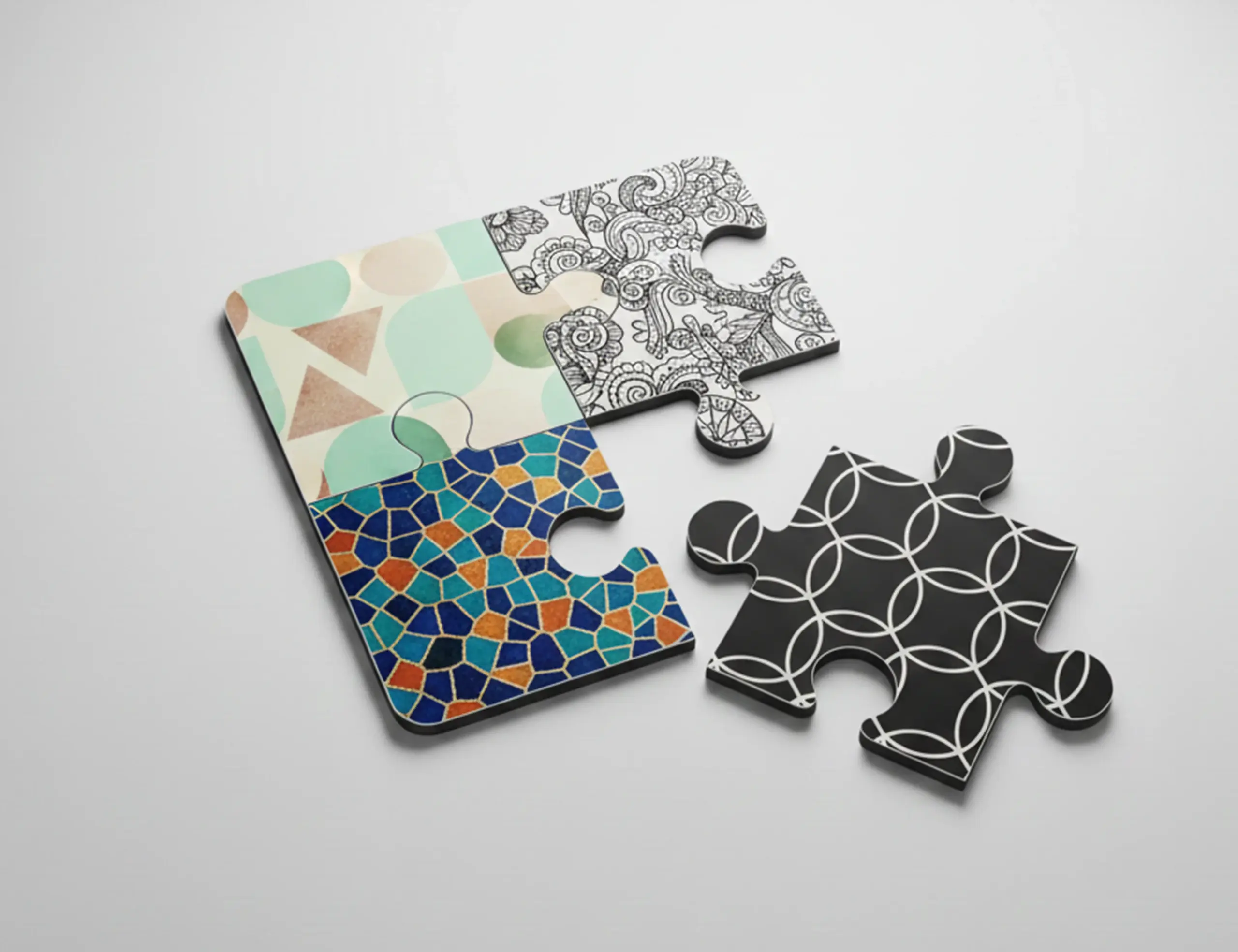 Puzzle-Magnete – Individuell bedruckbar für Werbung & Geschenke - Ansicht 2