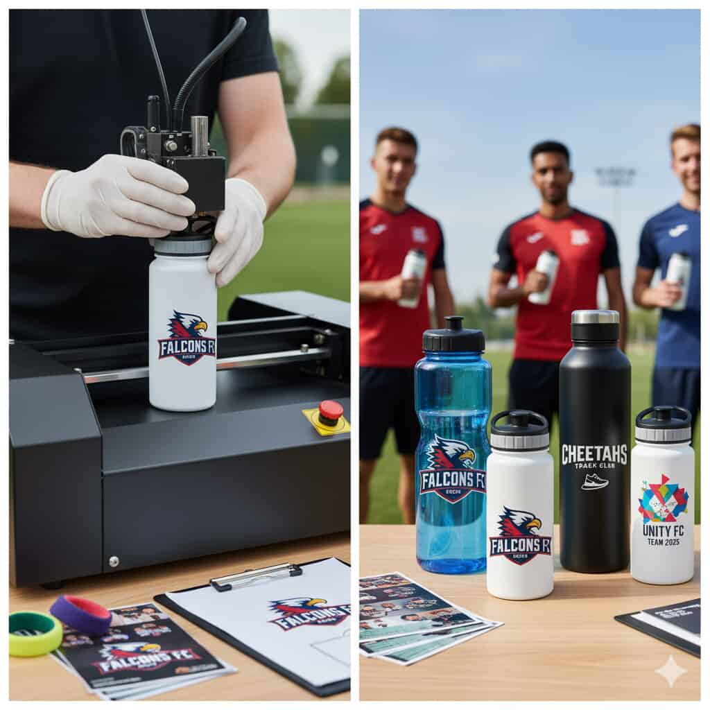 Sport Trinkflaschen Bedrucken für Vereine & Teams | Guide