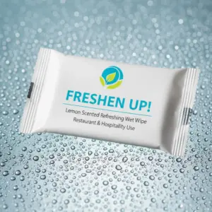 Hochwertiger Druck auf Erfrischungstücher Verpackung.