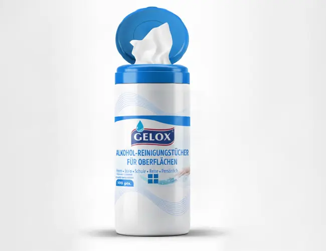 OBERFLÄCHENREINIGUNG ALKOHOL-FEUCHTTÜCHER